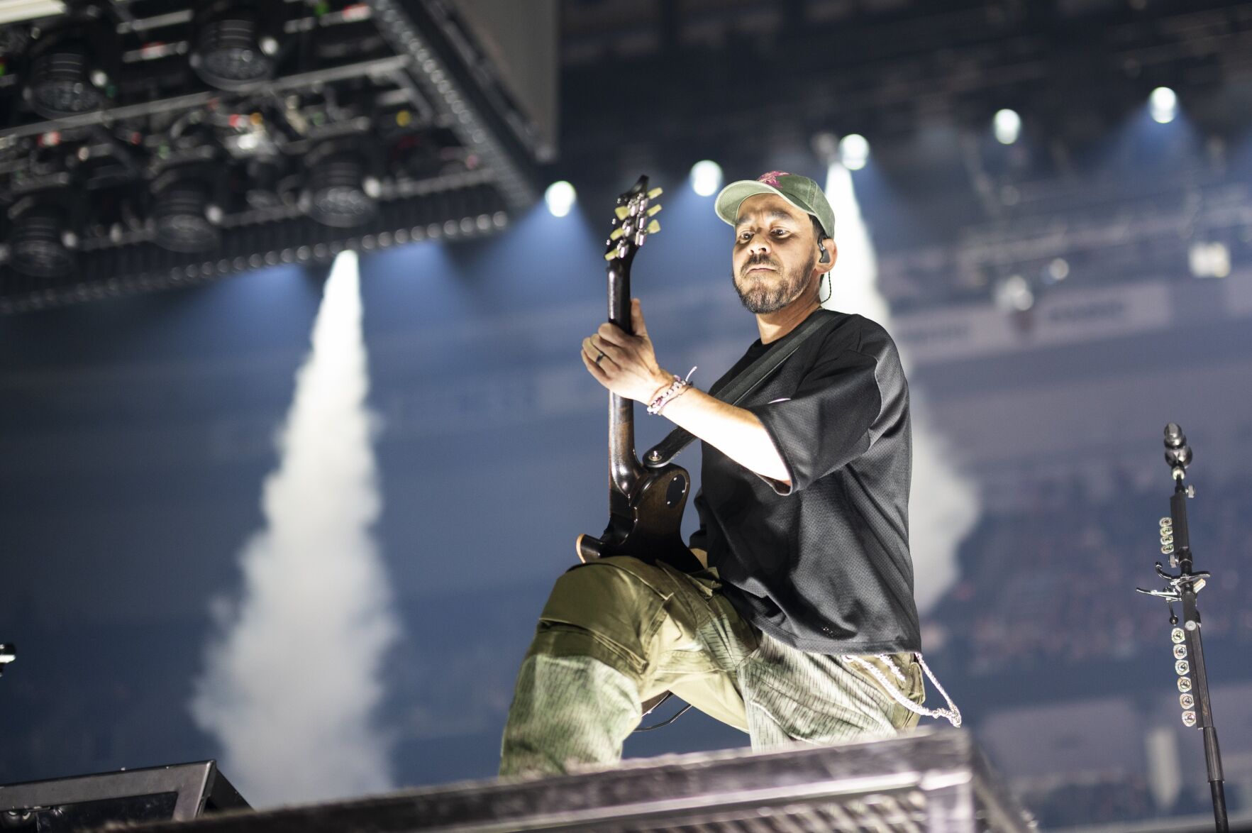 Linkin Park performs live at the Enterprise Cente